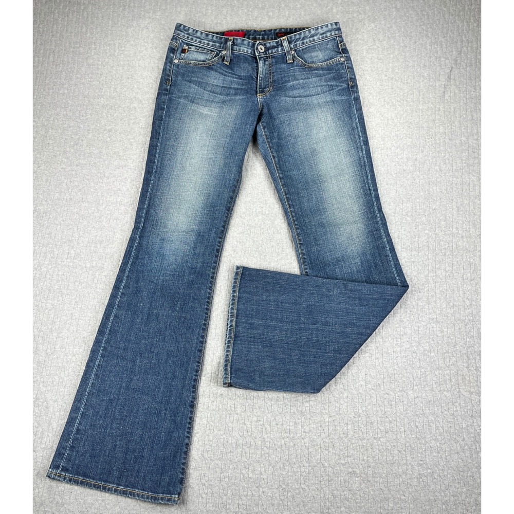 AG Adriano Goldschmied The Club Bootcut Jeans Women 29R 31X33 Blue low rise